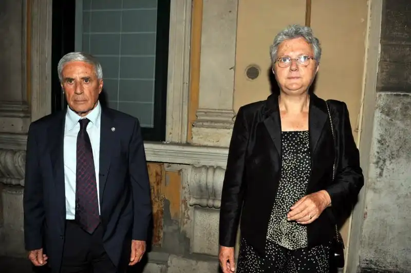 FRANCO MARINI E SIGNORA 