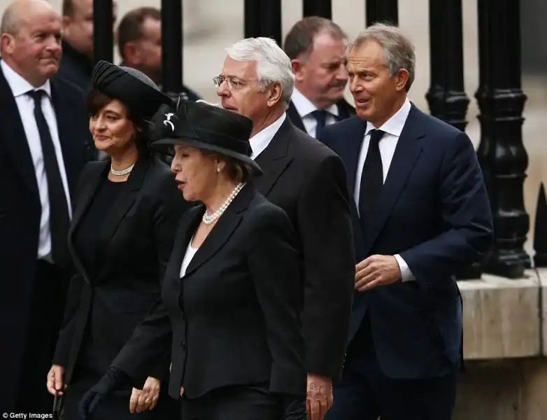 FUNERALI DI MARGARETH THATCHER 