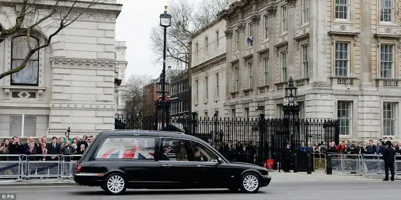 FUNERALI DI MARGARETH THATCHER 