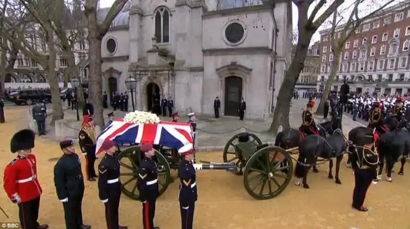 FUNERALI DI MARGARETH THATCHER 