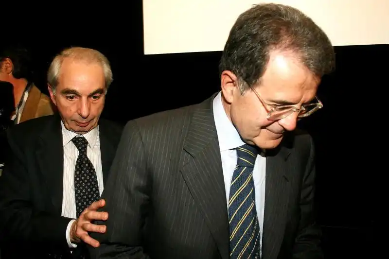 GIULIANO AMATO ROMANO PRODI FOTO LAPRESSE 