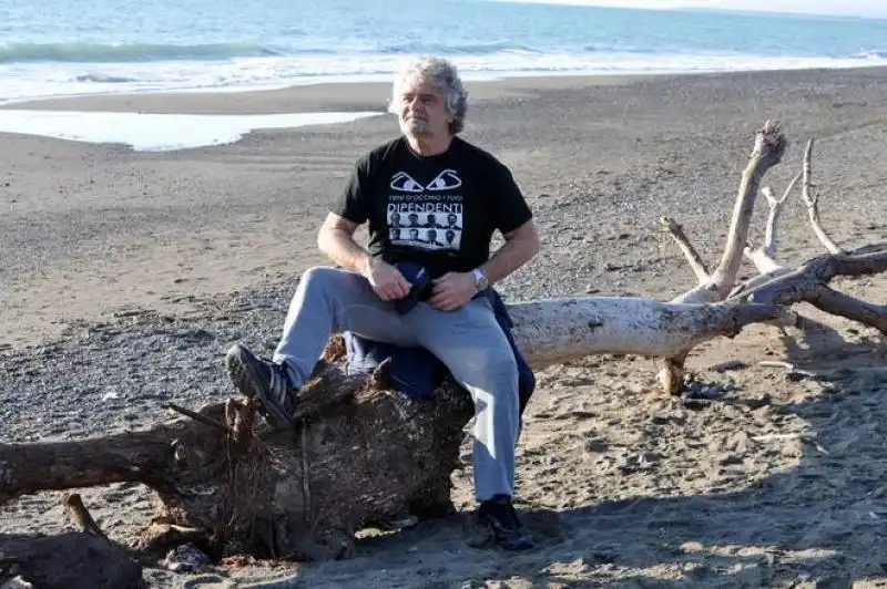 grillo al mare a marina di bibbona foto de il tirreno 