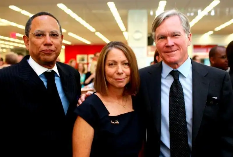 jill abramson DEAN BAQUET BILL KELLER