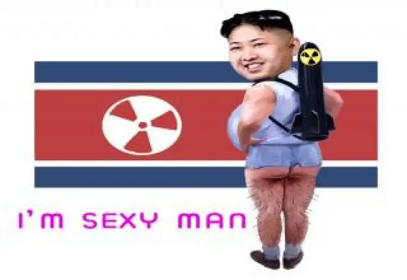 KIM JONG UN FOTOMONTAGGI 