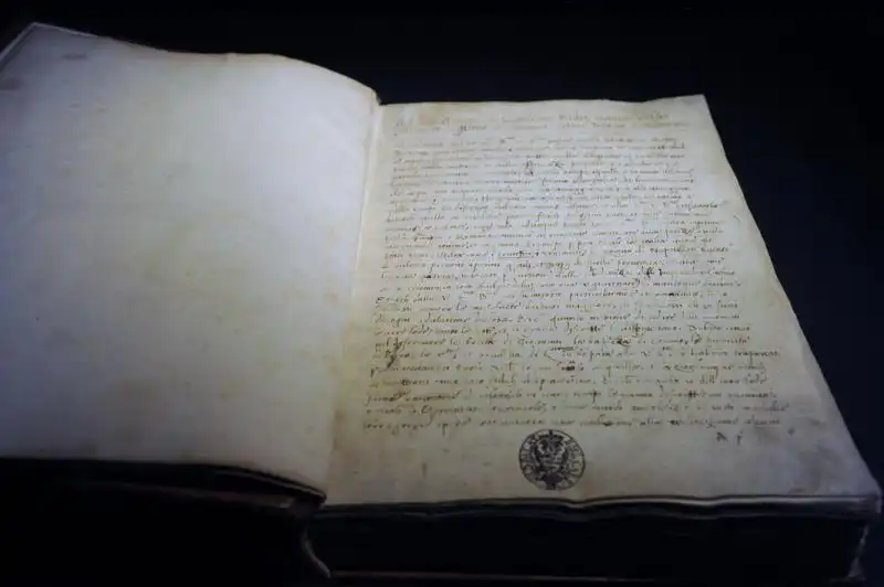 Manoscritto Historie Fiorentine di Niccolo Machiavelli 