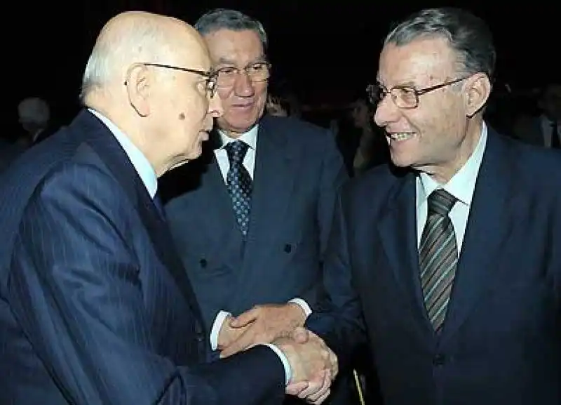 NAPOLITANO MANCINO E GIORGIO SANTACROCE 