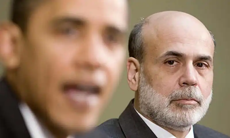 obama e bernanke 