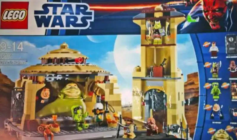 IL PALAZZO DI JABBA IN GUERRE STELLARI DELLA LEGO 