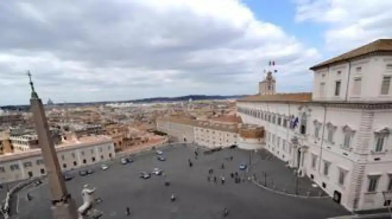 Il palazzo del Quirinale 