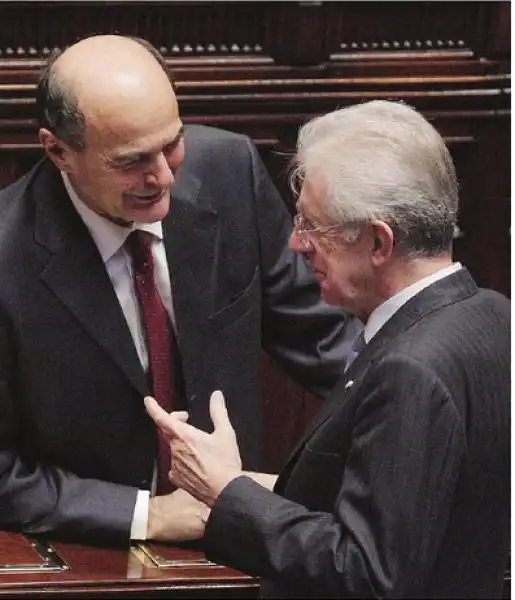 PIERLUIGI BERSANI E MARIO MONTI