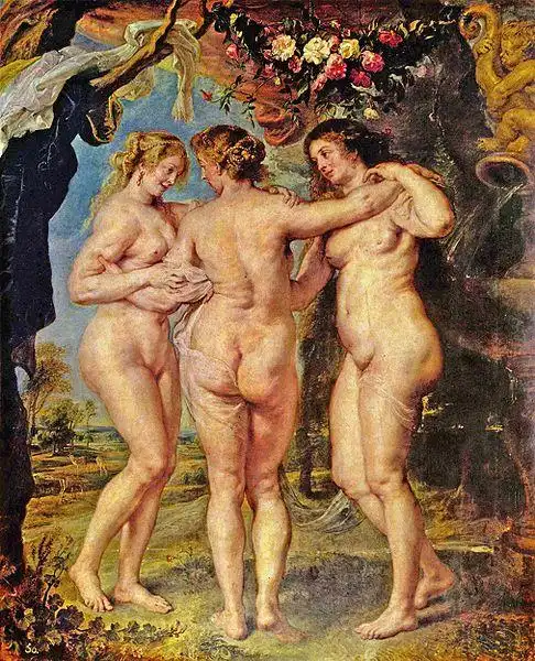 pieter paul rubens le tre grazie 