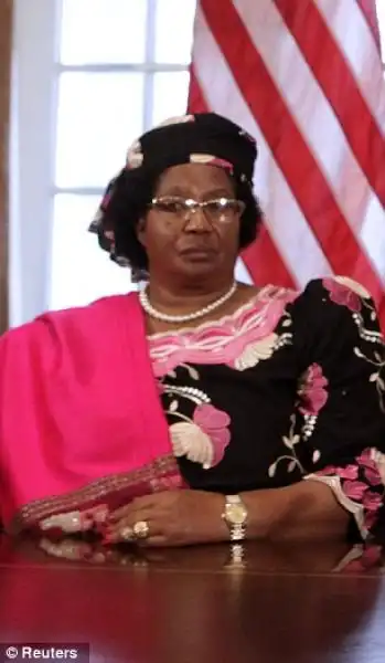 IL PRESIDENTE DEL MALAWI JOYCE BANDA 