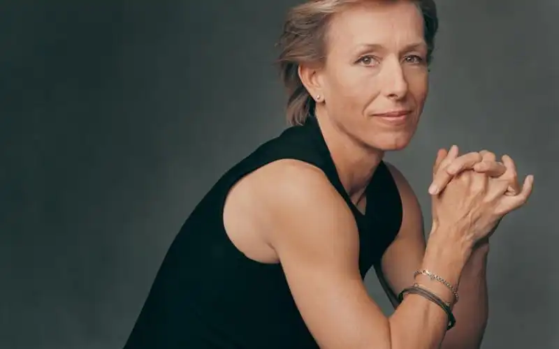 LA PRIMA SPORTIVA AD AVER FATTO OUTING MARTINA NAVRATILOVA jpeg