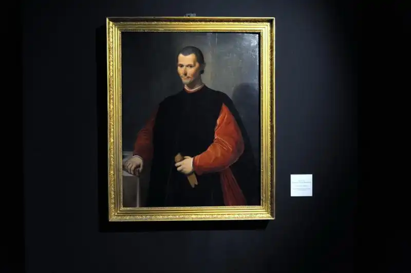 Ritratto di Niccolo Machiavelli 