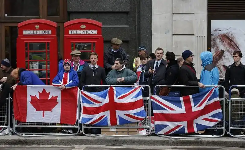 THATCHER FUNERALE article DE DC x 