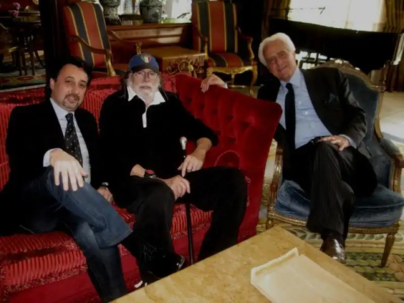 TOMAS MILIAN CON MASSIMILIANO CAROLETTI E PIERO INNOCENZI FOTO ANDREA ARRIGA 