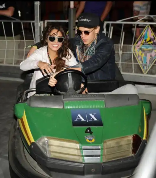 vanessa hudgens drove a bumper car while other guests drank svedka vodka at the bar 