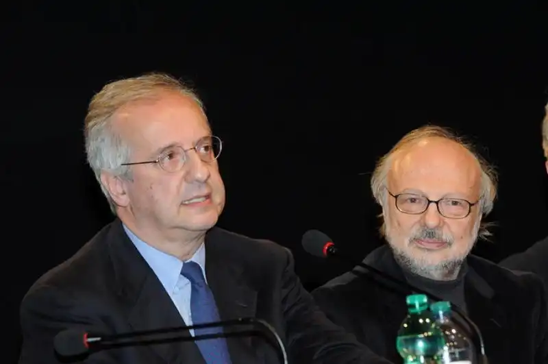 Veltroni e Borgna 