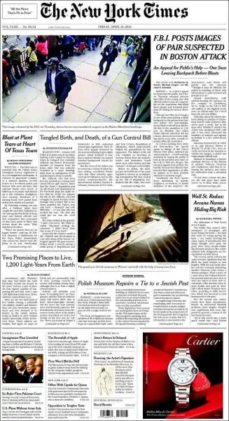 THE NEW YORK TIMES 