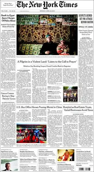 THE NEW YORK TIMES 