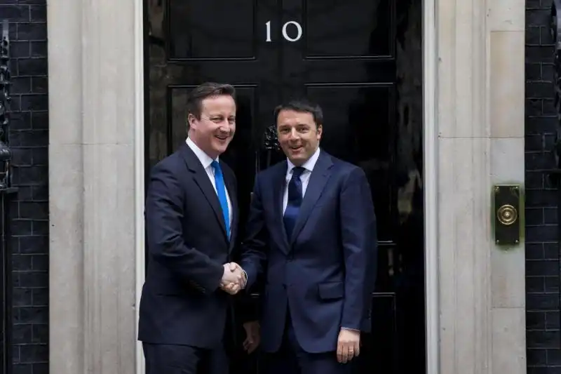 RENZI E CAMERON A LONDRA 