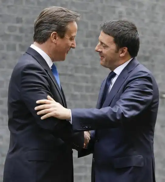 RENZI E CAMERON A LONDRA 