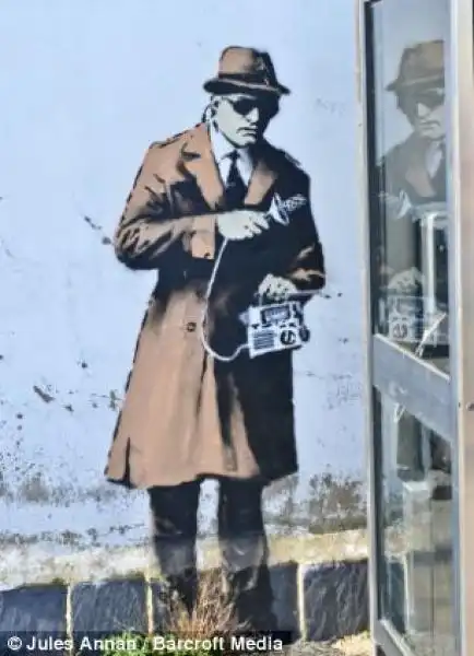 Gli agenti spioni di Banksy 