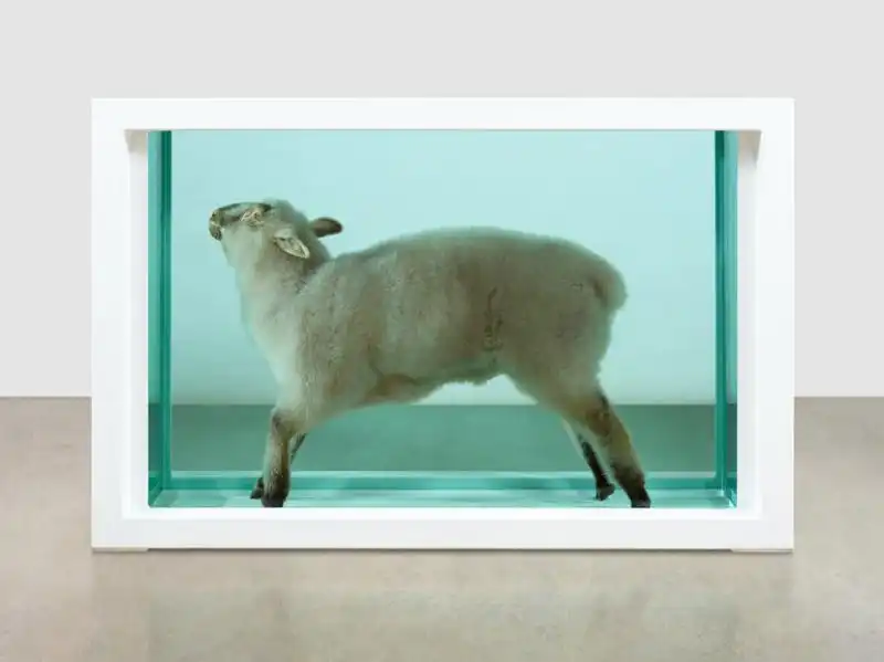 Away from the flock di Hirst 