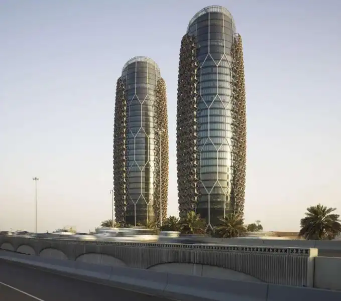 Al Bahr Towers di Abu Dhabi 