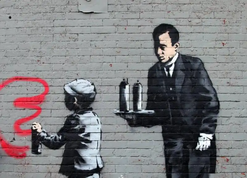 Banksy Ghetto For Life nel Bronx 