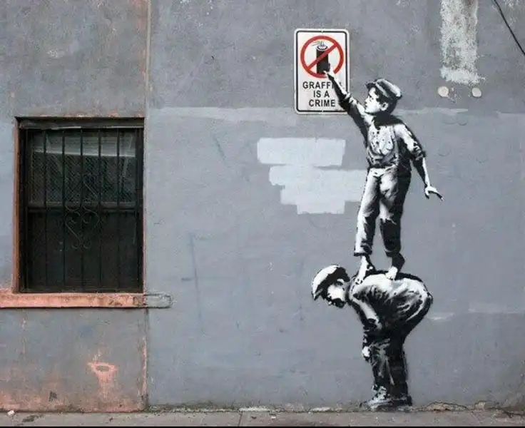 Banksy sui muri di New York  