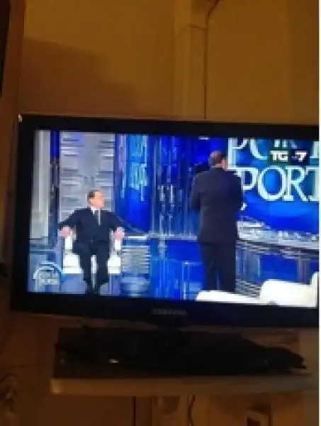 BERLUSCONI IN TV DA BRUNO VESPA 