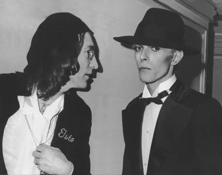 Bowie e Lennon 