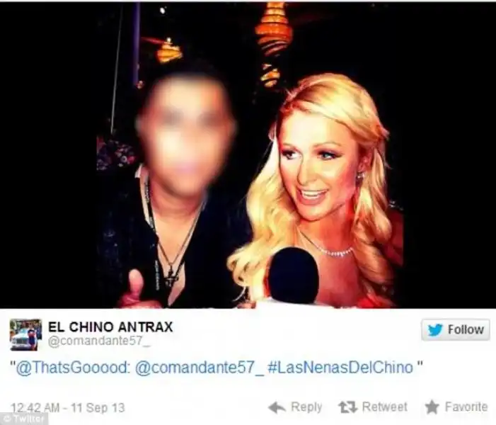 El Chino con Paris Hilton 