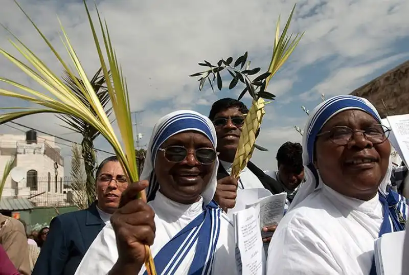 Domenica delle Palme a Gerusalemme 