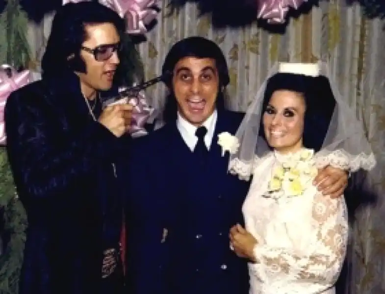 Elvis al matrimonio di George Klein 