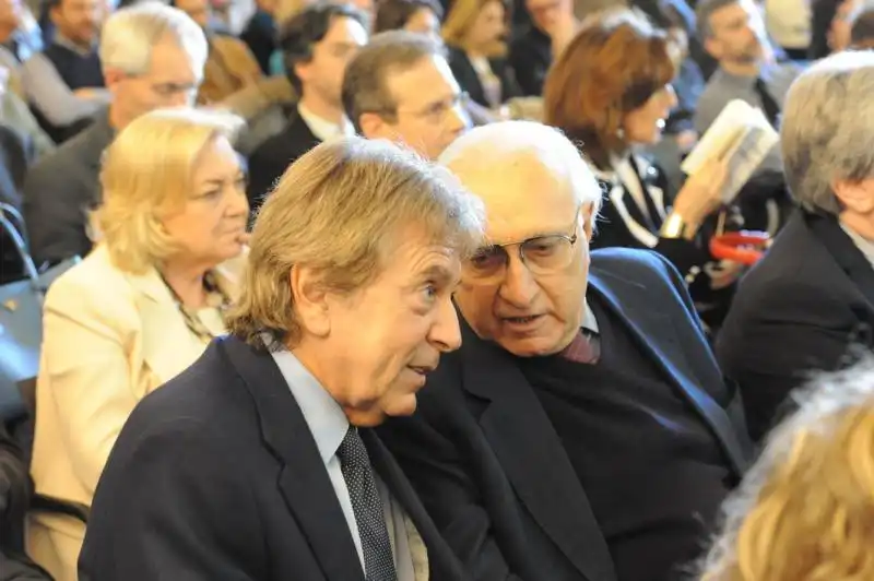 Fabrizio Del Noce e Pippo Baudo 