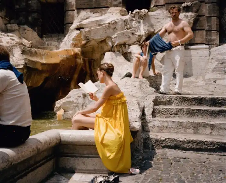 Fontana di Trevi a Roma 