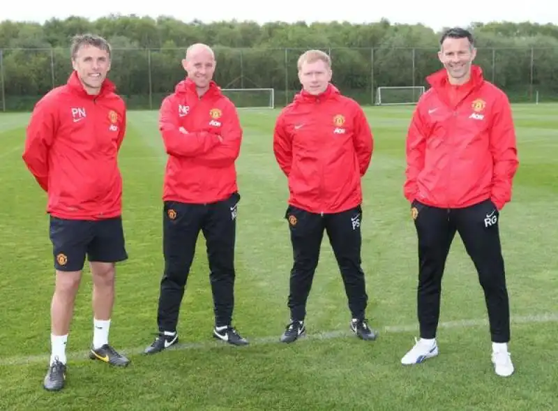 GIGGS BUTT NEVILLE SCHOLES THE CLASS OF '92