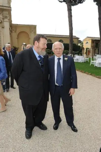 Giuliano Ferrara e Paolo Cirino Pomicino 