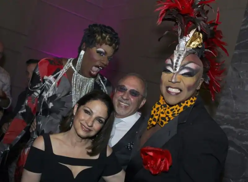 GLORIA ESTEFAN E IL MARITO EMILIO PRIDEMIAMI 