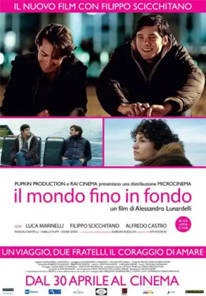 LOCANDINA DEL FILM IL MONDO FINO IN FONDO 