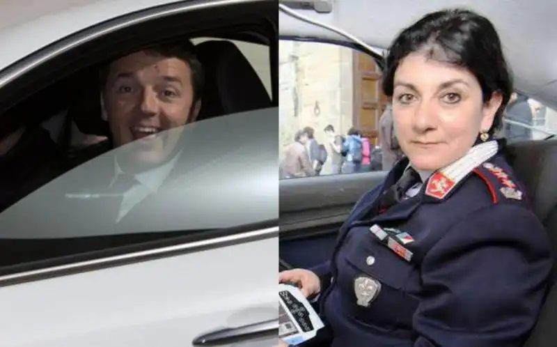 MATTEO RENZI E ANTONELLA MANZIONE