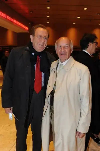 Michele Mirabella e Fausto Bertinotti 