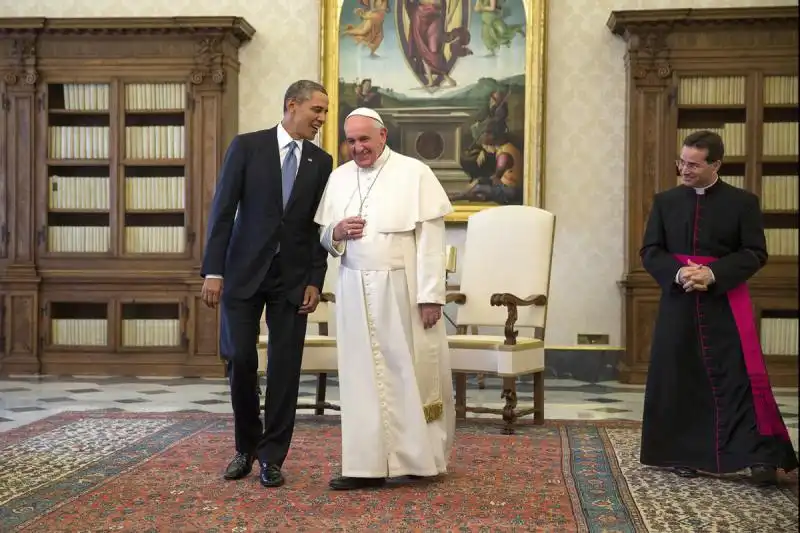 Obama con Papa Francesco 