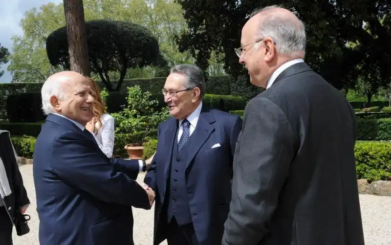 Paolo Cirino Pomicino Franco Coppi e Pellegrino Capaldo 