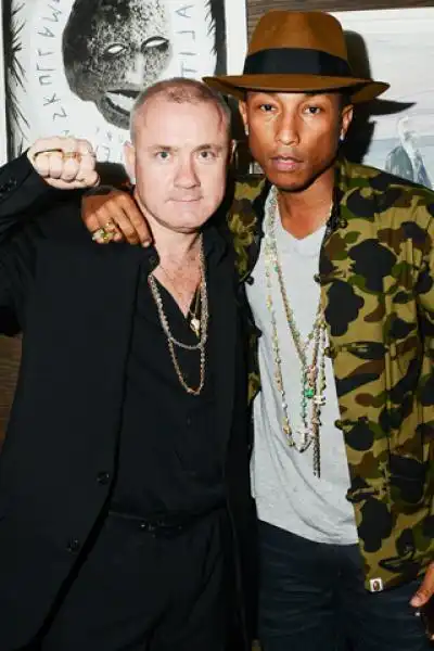 pharrel e damien hirst