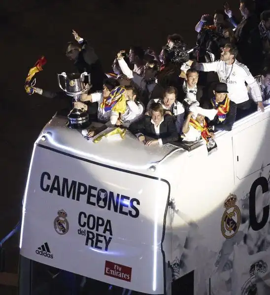 REAL MADRID IN FESTA 