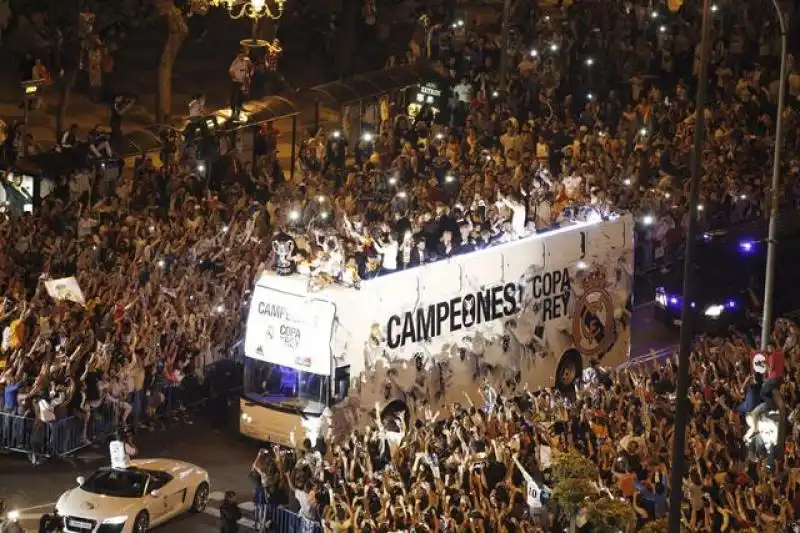 REAL MADRID IN FESTA 