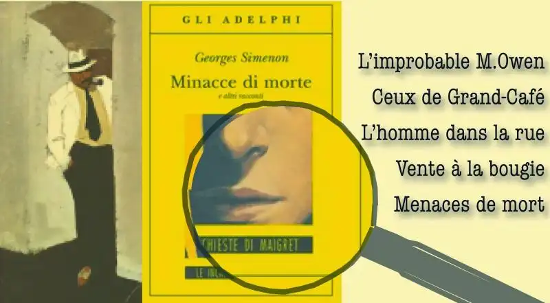 SIMENON MINACCE DI MORTE 